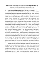 THỰC TRẠNG HOẠT ĐỘNG TÍN DỤNG TÍN DỤNG TRUNG  DÀI HẠN TẠI CHI NHÁNH NGÂN HÀNG CÔNG THƯƠNG ĐỐNG ĐA