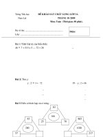 KS HSG Toan 3 Thang 10