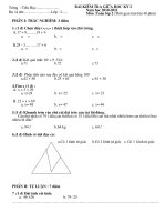 KTDK giua HK I Toan 2