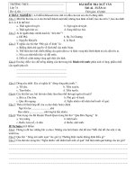 Văn 7_Đề kiểm tra tiết 42, tuần 11