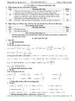 Đề cương ôn tập HK1 - 11CB