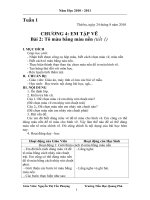 Giáo án tin hoc lớp 3