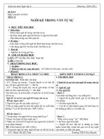 G.A.Văn 6 - tuần 9- 11 (chuẩn KTKN)