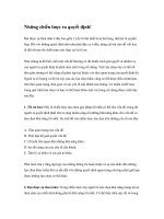 Những chiến lược ra quyết định!