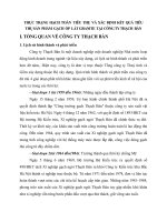 THỰC  TRẠNG  HẠCH  TOÁN   TIÊU  THỤ  VÀ  XÁC  ĐỊNH  KẾT  QUẢ  TIÊU  THỤ SẢN  PHẨM  GẠCH  ỐP  LÁT GRANITE  TẠI  CÔNG TY THẠCH  BÀN