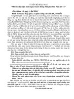 TUYÊN BỐ KHAI MẠC MÍT TINH KỶ NIỆM 20- 11