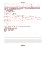 BỘ ĐỀ ÔN TẬP KT 45'''' LẦN 2 ANH 6