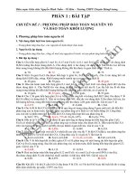 PP GIAI NHANH BAI TAP HOA HOC
