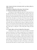 THỰC TRẠNG KẾ TOÁN VỐN BẰNG TIỀN TẠI TỔNG CÔNG TY THÉP VIỆT NAM