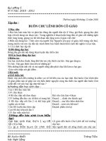 Giáo án 5 tuần 15 - 2010-2011