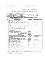 Báo cáo HĐ BCH CĐ tháng 12