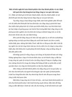 Một số kiến nghị kế toán thành phẩm tiêu thụ thành phẩm và xác định kết quả tiêu thụ hàng hoá tại tổng công ty rau quả việt nam