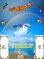 Tự nhiên và xã hội lớp 3