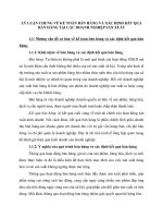 LÝ LUẬN CHUNG VỀ KẾ TOÁN BÁN HÀNG VÀ XÁC ĐỊNH KẾT QUẢ BÁN HÀNG TẠI CÁC DOANH NGHIỆP SẢN XUẤT