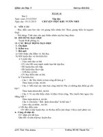 giáo án lớp 5 tuần 11-12 chuẩn,GDBVMT