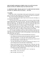 MỘT SỐ KIẾN NGHỊ HOÀN THIỆN CÔNG TÁC KẾ TOÁN BÁN HÀNG Ở CÔNG TY THƯƠNG MẠI XÂY DỰNG HÀ NỘI