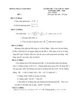 đề thi thử vao 10.Bắc giang