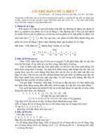 Có thể bạn chưa biết ?