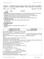 đại 7 - chuẩn KT - KN