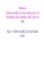 bài 17.công nghệ cắt gọt