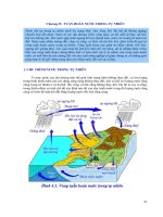 Chương 4. Tuần hoàn nước trong khí quyển