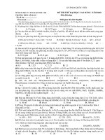đề thi thử đai học lân 2năm 2010