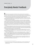 Everybody Needs Feedback