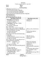 tuần 10 lop 5 - 2 buổi cực chuẩn