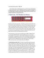 Các linh kiện máy tính - Phần 04