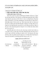 LÝ LUẬN CHUNG VỀ KIỂM SOÁT CHẤT LƯỢNG HOẠT ĐỘNG KIỂM TOÁN ĐỘC LẬP