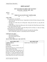 GIÁO ÁN LỊCH SỬ LỚP 5