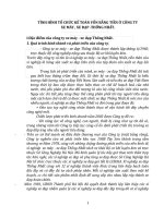 TÌNH HÌNH TỔ CHỨC KẾ TOÁN VỐN BẰNG TIỀN Ở CÔNG TY