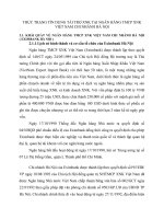 THỰC TRẠNG TÍN DỤNG TÀI TRỢ XNK TẠI NGÂN HÀNG TMCP XNK VIỆT NAM CHI NHÁNH HÀ NỘI