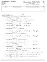 Đề KT HKII Toán 9-số 1