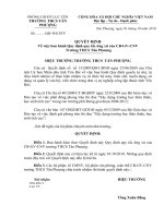 Quy tac ung xu trong truong hoc