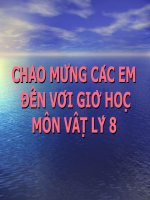 Vật lý 8. Lực đẩy Ác si met