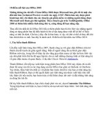 10 điểm nổi bật của bộ office 2010