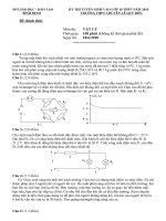 Đề thi tuyển vào THPT chuyên Lê Quý Đôn Bình Định (2010-2011)