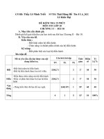 kiểm Tra 15 phút tin hoc 10