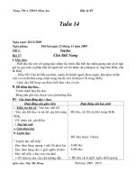 GIAO AN LOP 4 TUAN 14 CHUAN KTKN