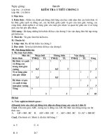 Tiết 19: KT đại số 9