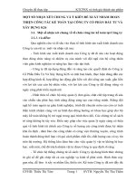 MỘT SỐ NHẬN XẾT CHUNG VÀ Ý KIẾN ĐỀ XUẤT NHẰM HOÀN THIỆN CÔNG TÁC KẾ TOÁN TẠI CÔNG TY CỔ PHẦN ĐẦU TƯ VÀ XÂY DỰNG K26