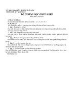 Đề cương ôn tập môn GDCD 6,7,8,9 HK I 2010 - 2011