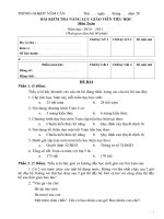 BÀI THI GV GIỎI MÔN TOÁN