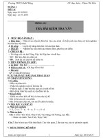 HÒA - GA VĂN 6 (Tuần 11-12)