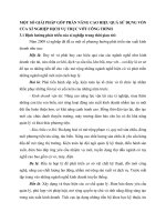 MỘT SỐ GIẢI PHÁP GÓP PHẦN NÂNG CAO HIỆU QUẢ SỬ DỤNG VỐN CỦA XÍ NGHIỆP DỊCH VỤ TRỤC VỚT CÔNG TRÌNH