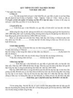 Kịch bản hướng dẫn đại hội Chi đội