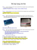 Bài tập mạng CB máy tính