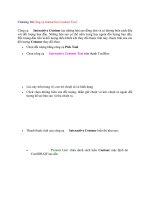 Chương 10.Công cụ Interactive Contour Tool