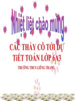 Trung điểm của đoạn thẳng (Thao Giảng 20.11)